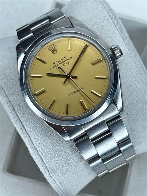 rolex oyster perpetual air king precision automatic 5500|rolex air king 14000 history.